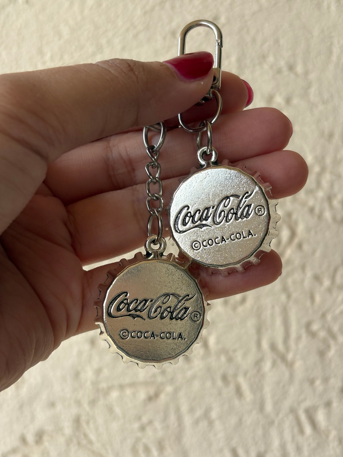 Coca-Cola Crown Cap Keychain