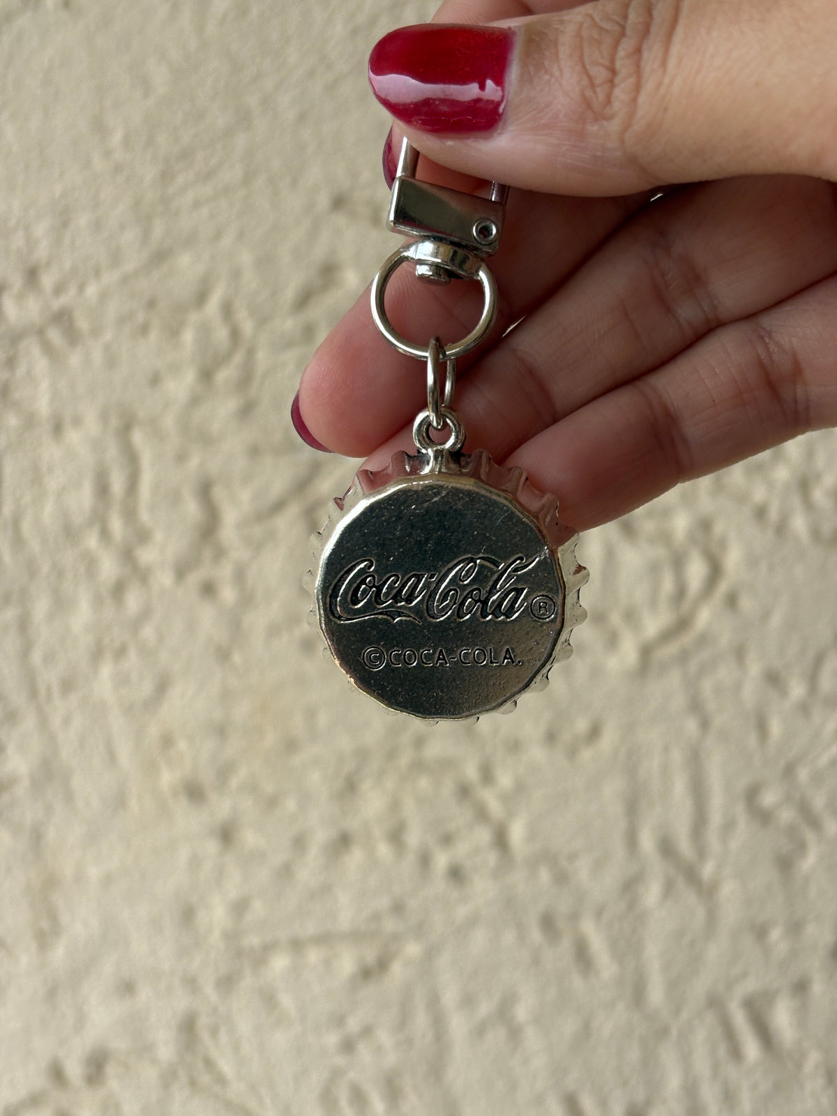Coca-Cola Crown Cap Keychain