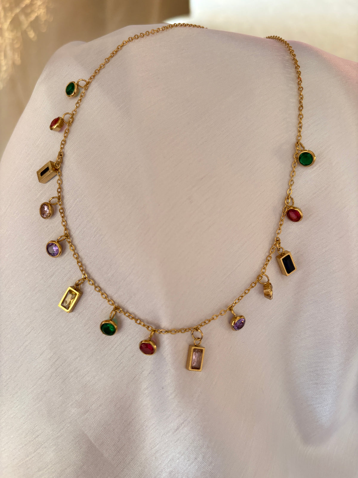 Colourful Stone Necklace