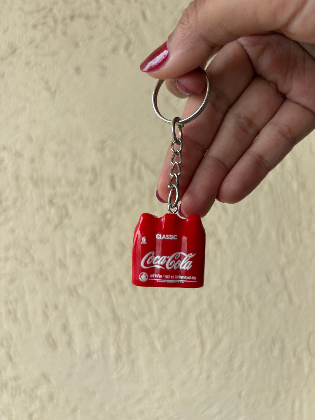 Coca Cola Crate Keychain