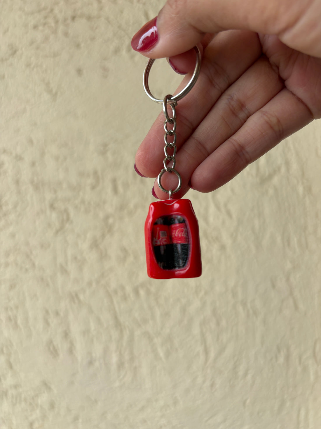 Coca Cola Crate Keychain