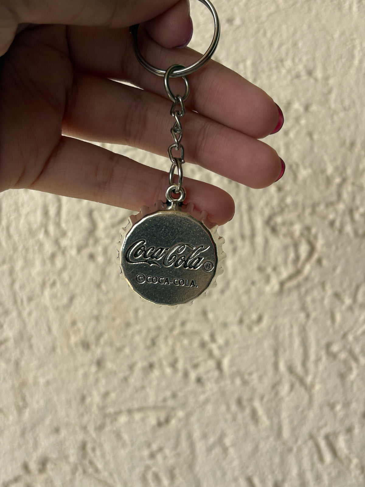 Coca-Cola Crown Cap Keychain