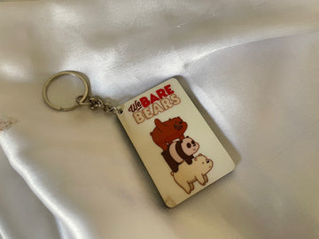 We Bare Bears Keychain