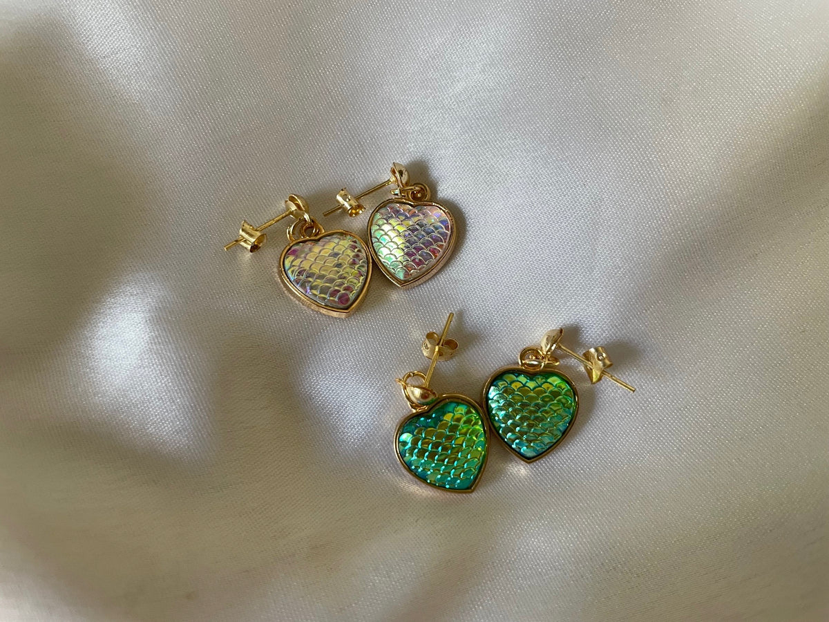 Mermaid Scale Earrings