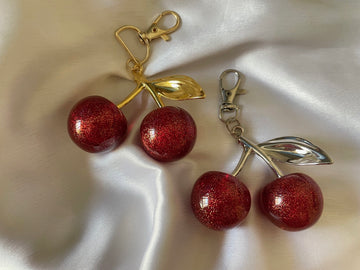 Cherry Bag Charm