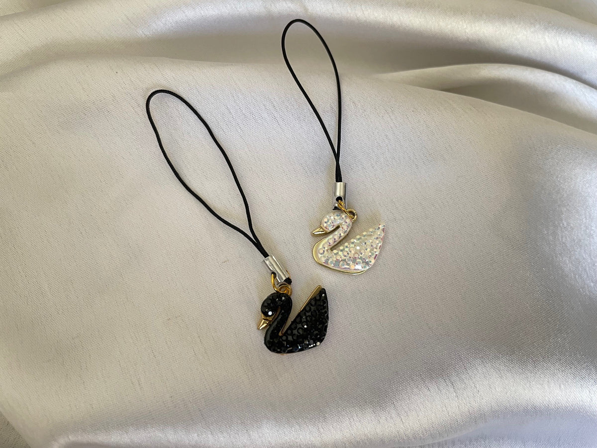 Swan Phone Charms