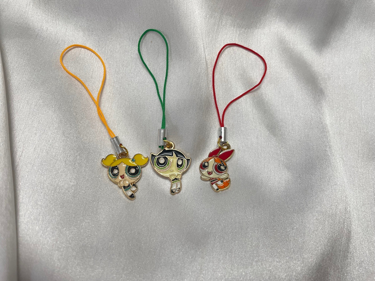 Powerpuff Girls Phone Charms