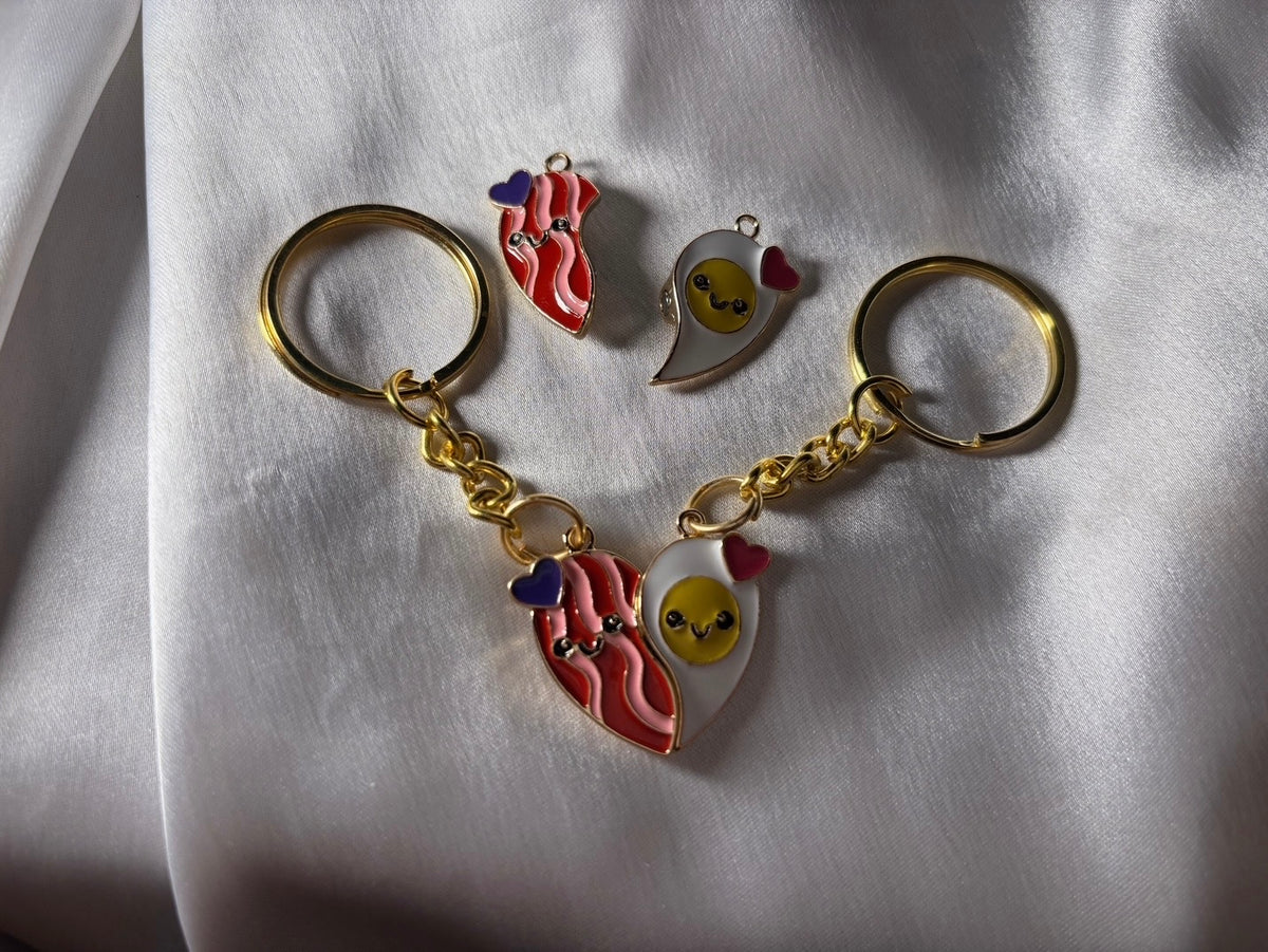 Beacon & Egg Magnetic Keychain