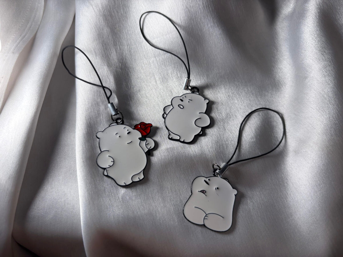 Ice Bear Phone Charms
