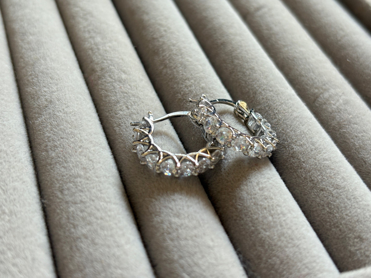 Criss Cut Hoops