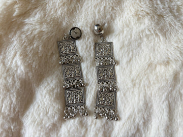 3 Layer Oxidised Studs