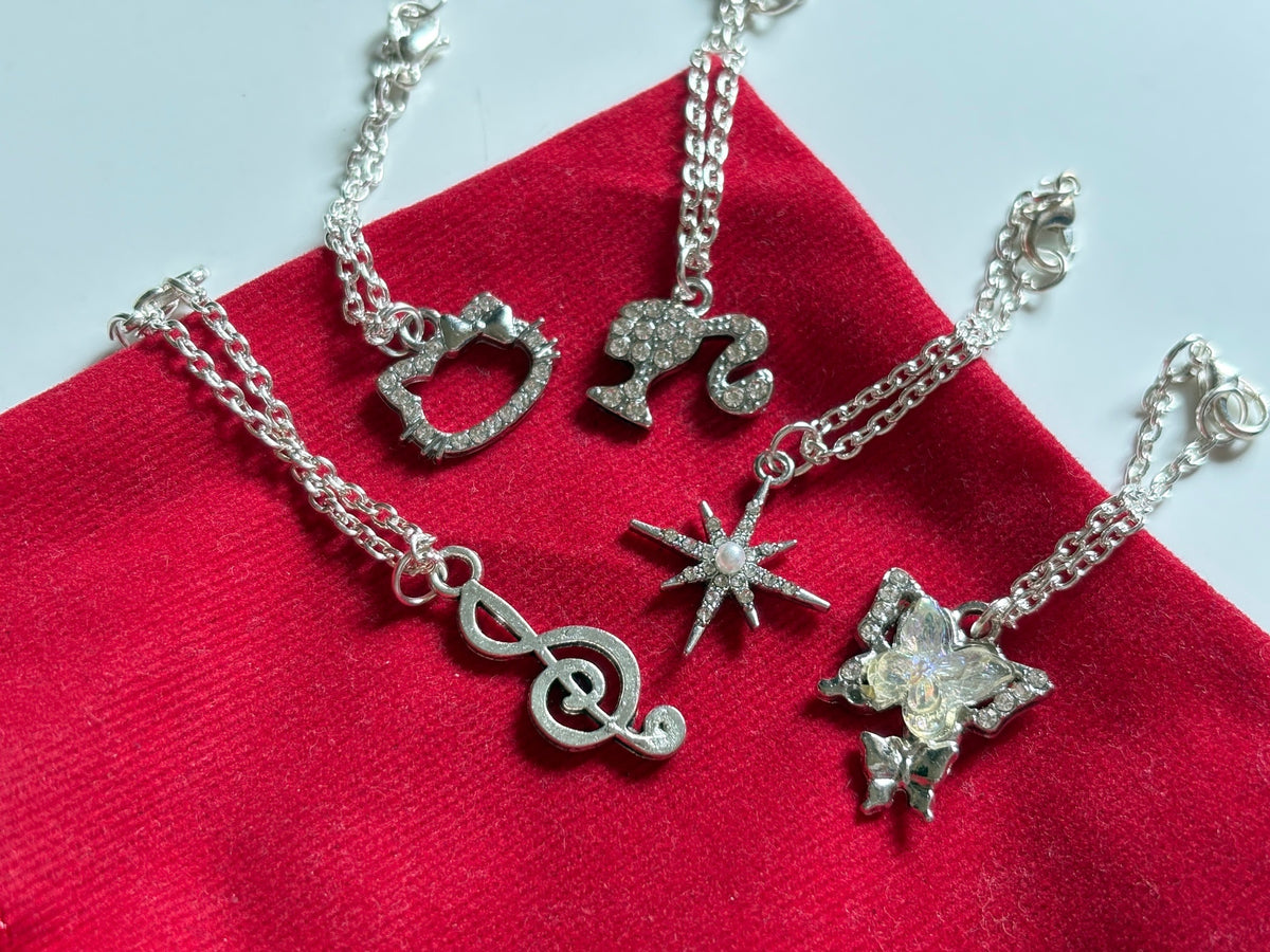Watch Charms (Chain-Silver)