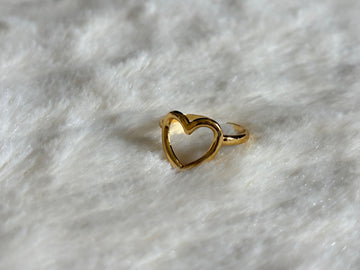 Hollow Heart Ring