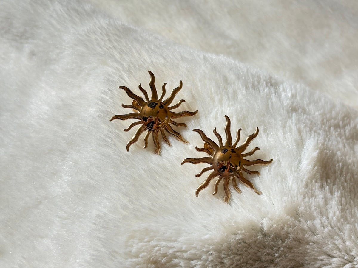 Sun Stud Earrings