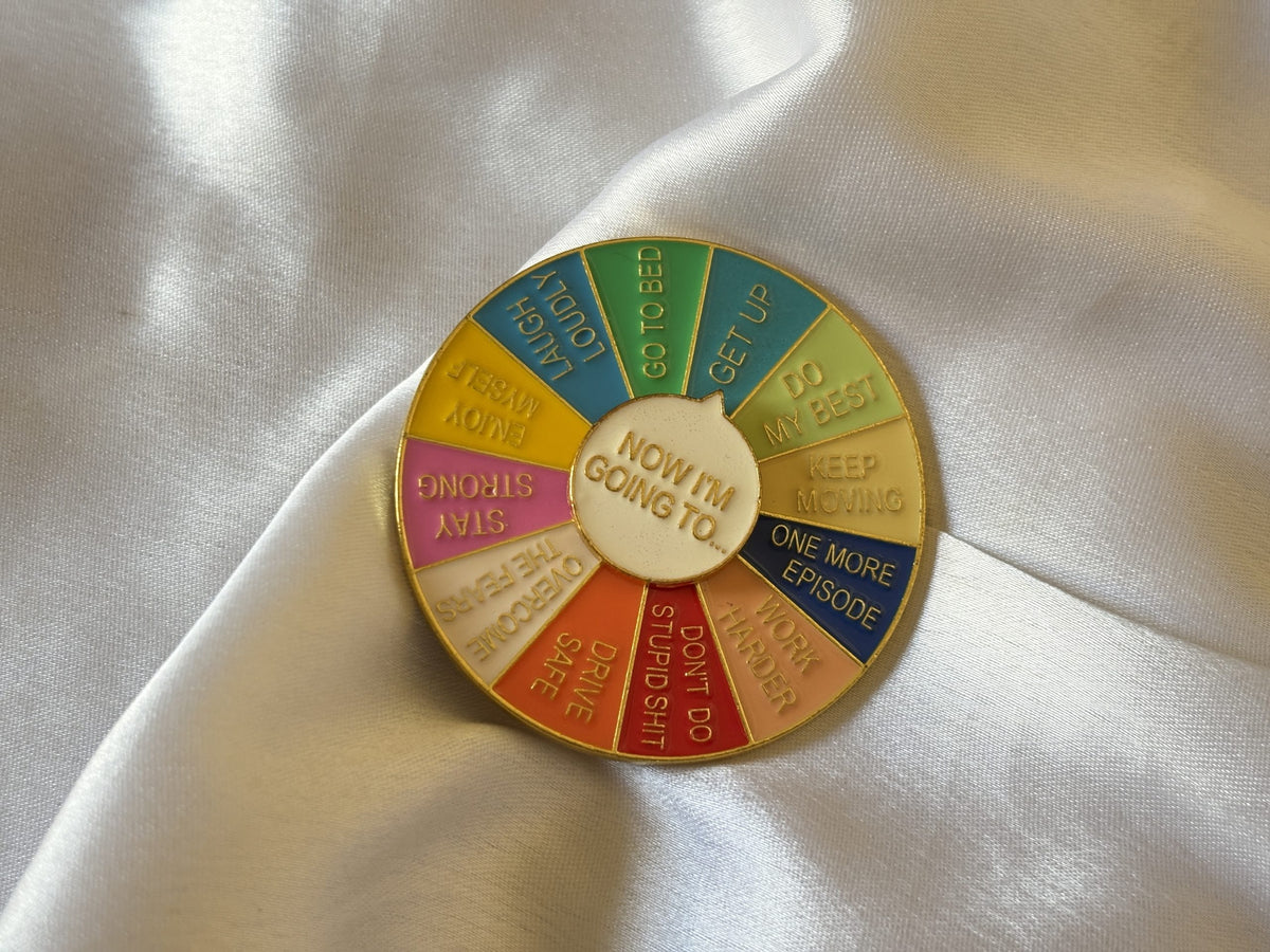 Rotating Enamel Pin