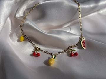 Fruit Charms Necklace