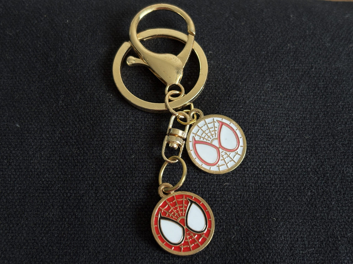 Spiderman & Gwen Keychain