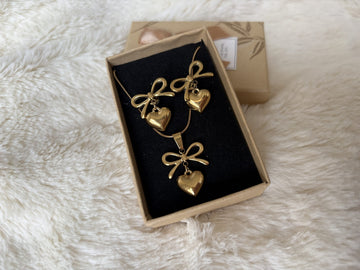 Bow & Heart Set