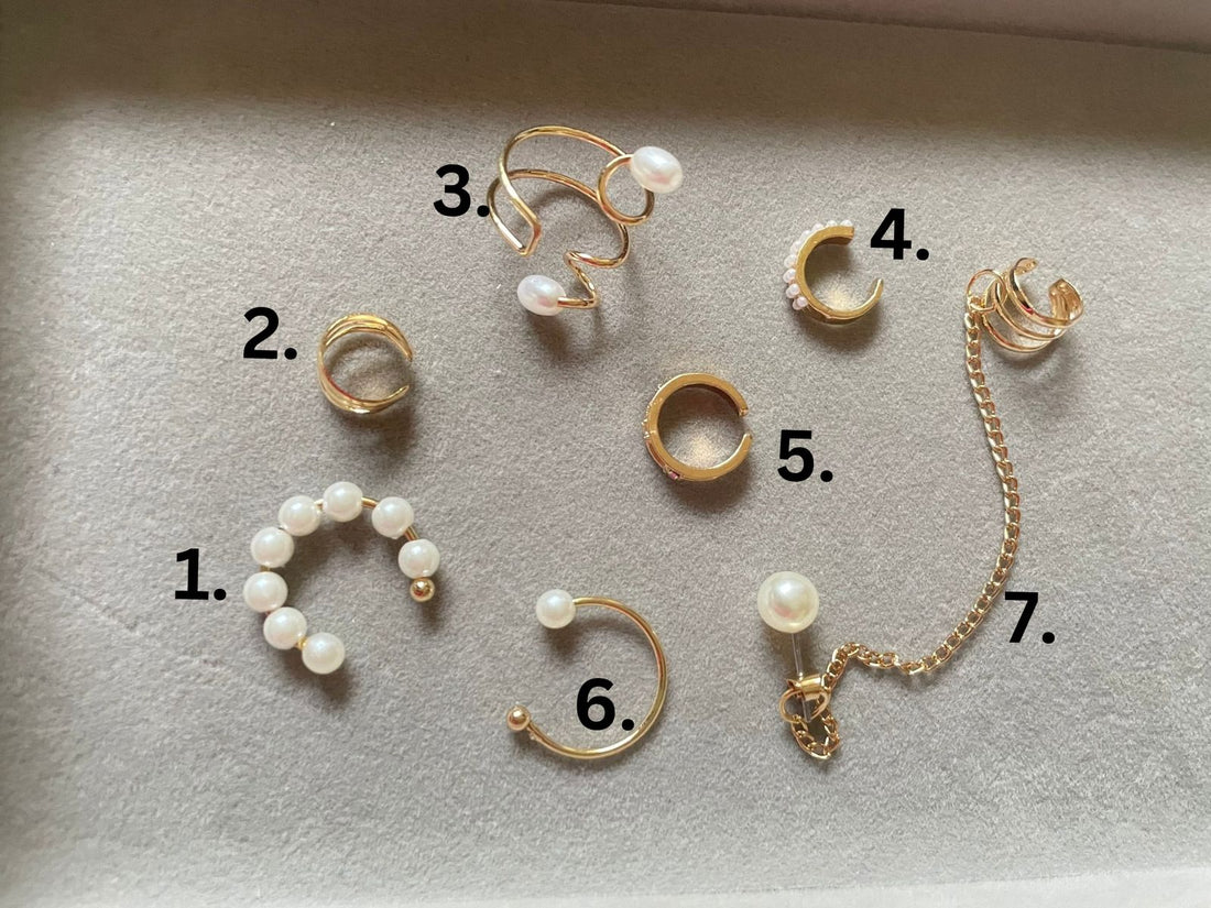 Golden Ear cuffs