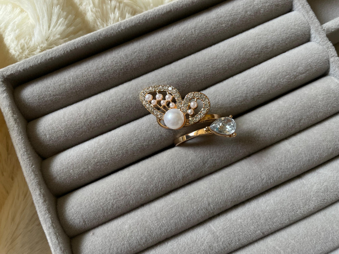 Half Butterfly Ring