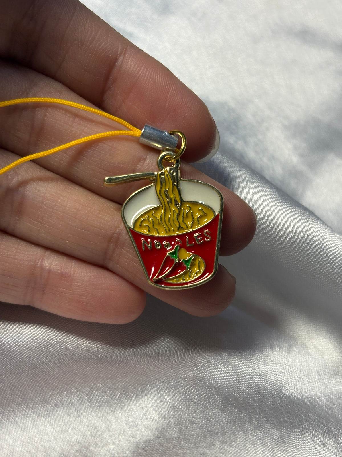 Noodles Phone Charm