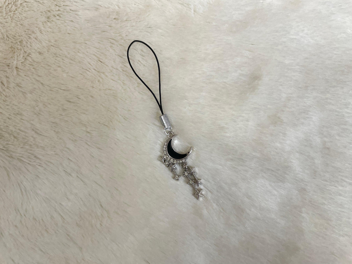 Moon & Star Phone Charm