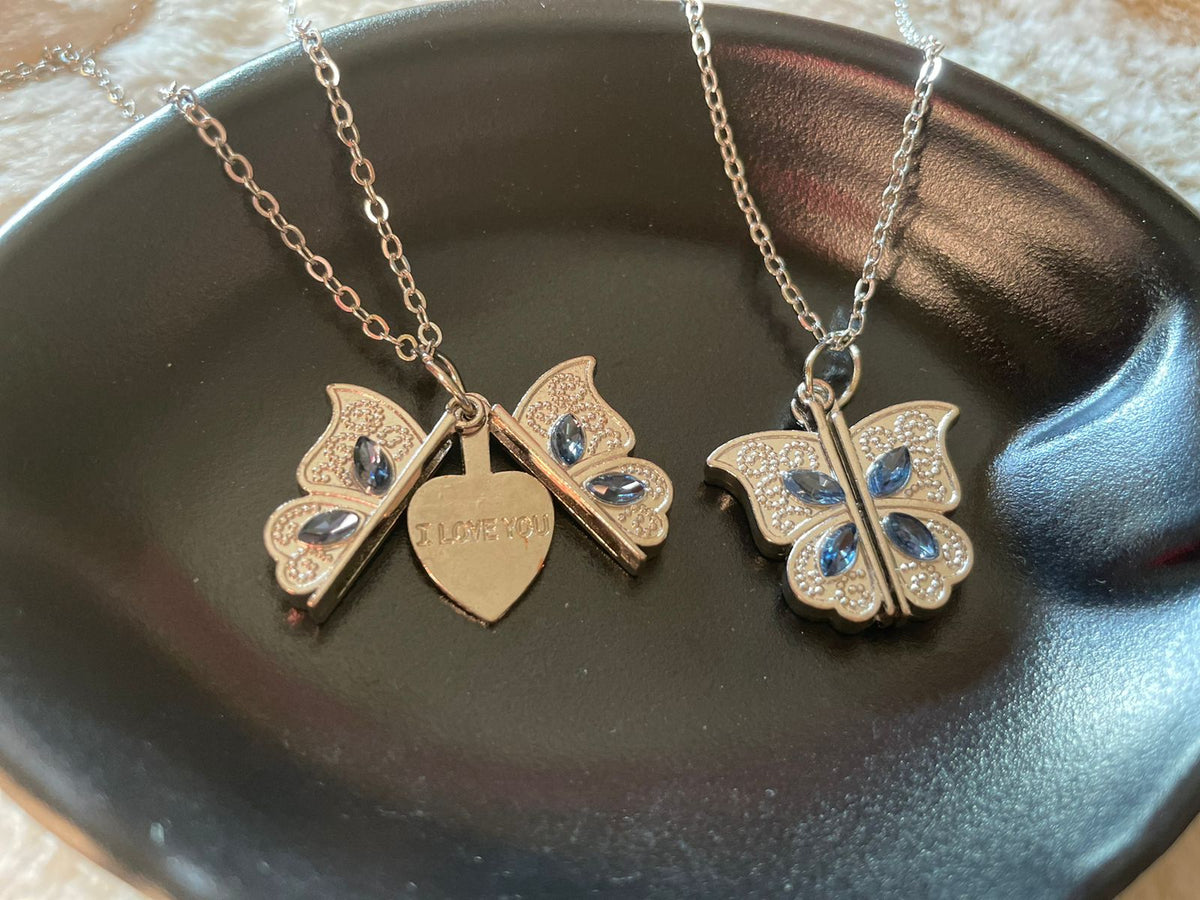 Butterfly Openable Necklace