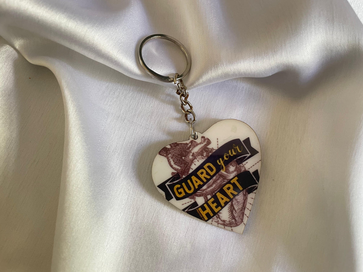 Guard Your Heart Keychain