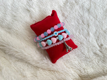 Pink & Blue Combo Bracelets