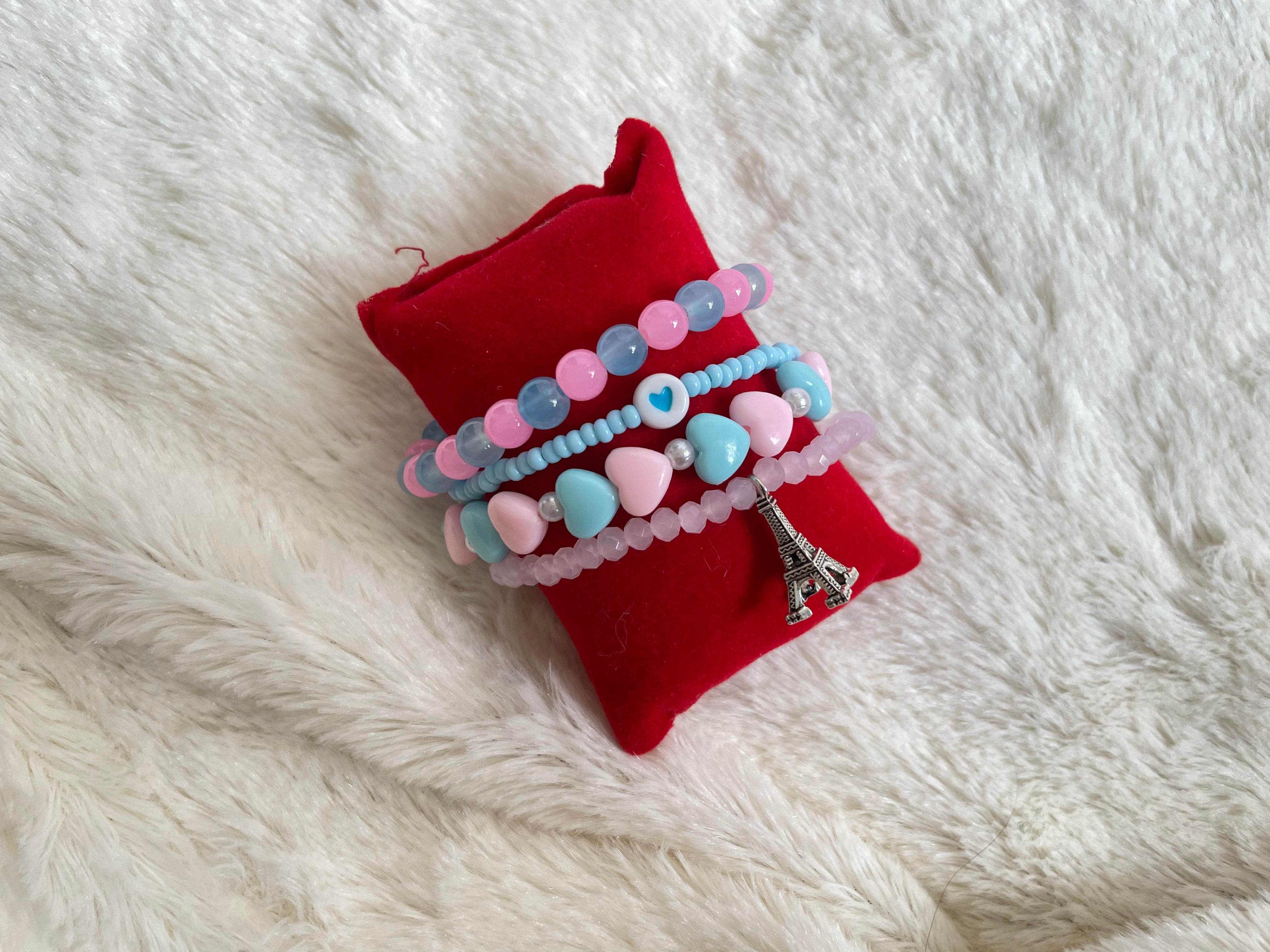 Pink & Blue Combo Bracelets