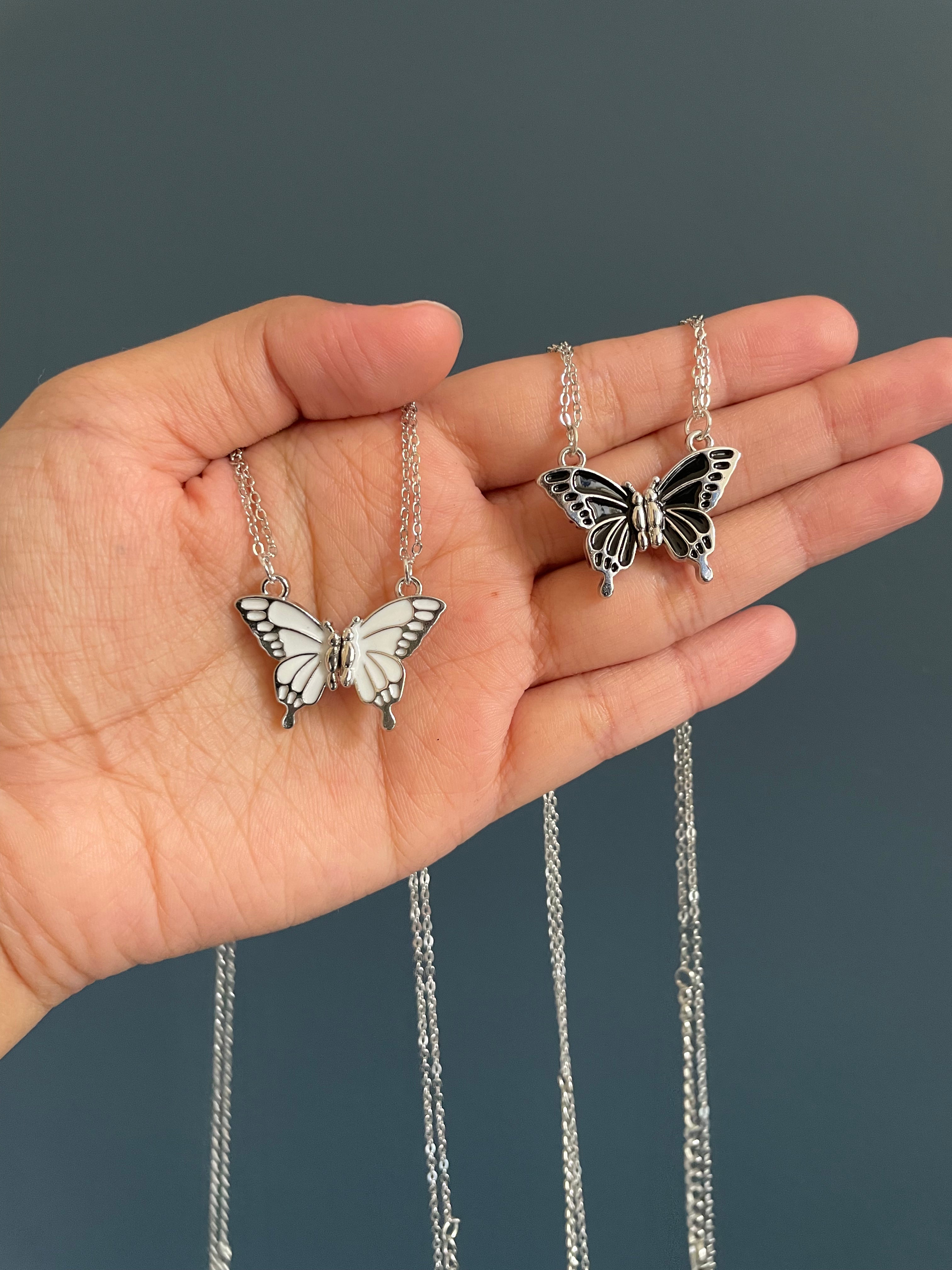 Magnetic Butterfly Necklaces 🦋