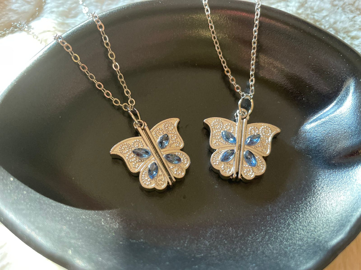 Butterfly Openable Necklace