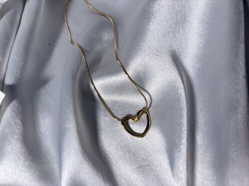 Hollow Heart Necklace