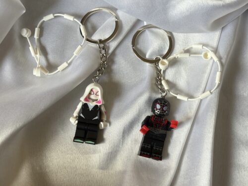 Spiderman & Gwen Combo Keychains