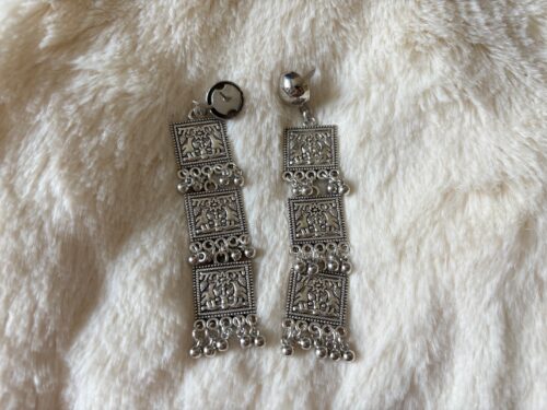 3 Layer Oxidised Studs