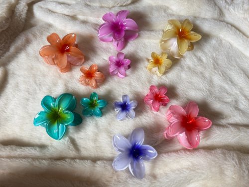 Flower Hair Clips