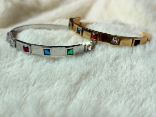 Colourful Stones Kada Bracelet