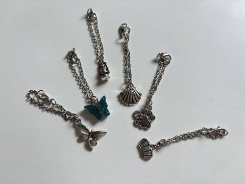 Watch Charms (Chain- Oxidised)
