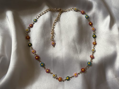 Colourful Daisy Necklace