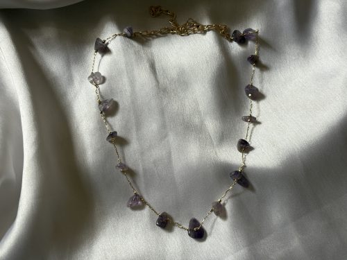 Purple Stone Necklace