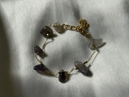 Purple Stone Bracelet