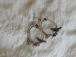 Bird Oxidised Earrings