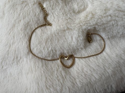 Hollow Heart Bracelet